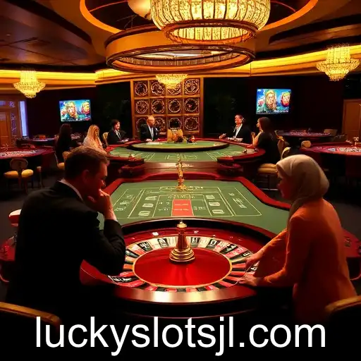Exploring the Thrills of Live Casino Gaming with LuckySlots